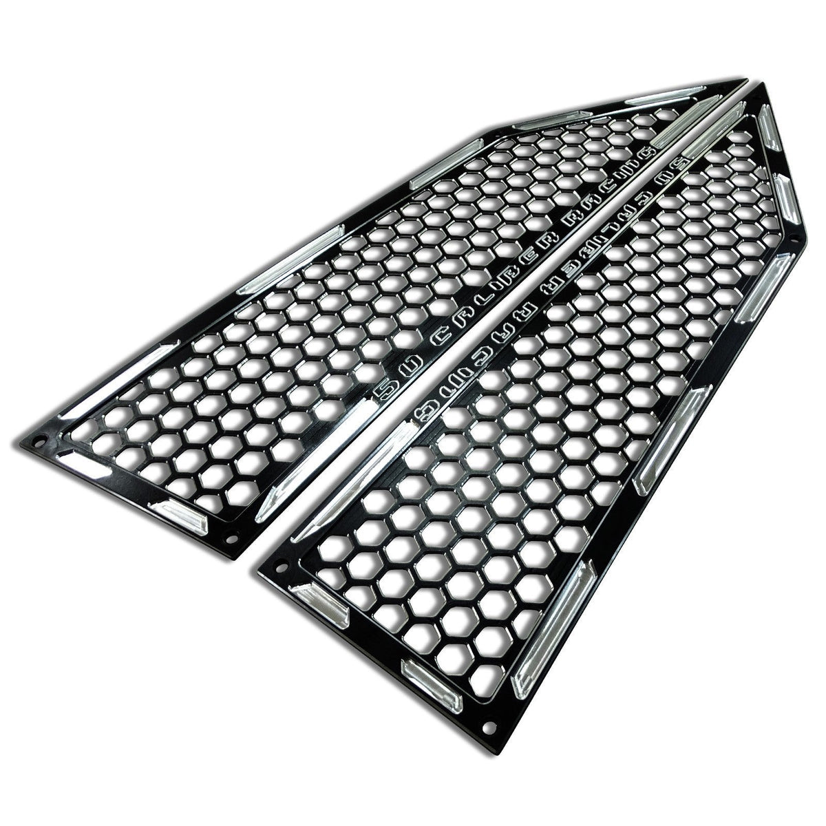 50 Caliber Racing RZR XP Turbo Billet Air Intake Grille Bezel Kit