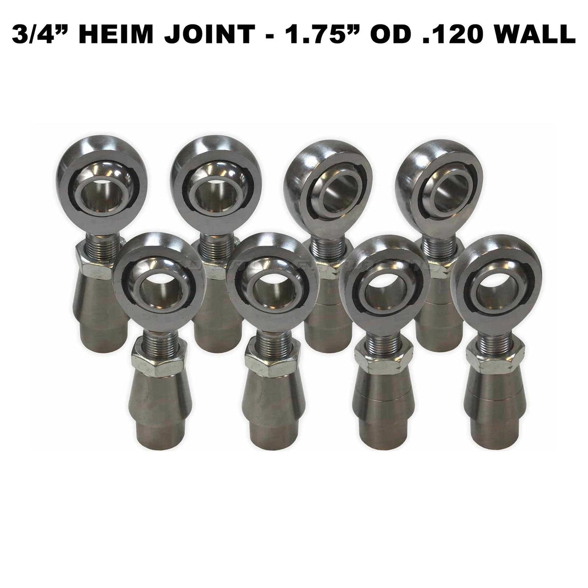 4 Link Rod End Kit - 3/4" Chromoly Heim - 1.75" OD Tubing