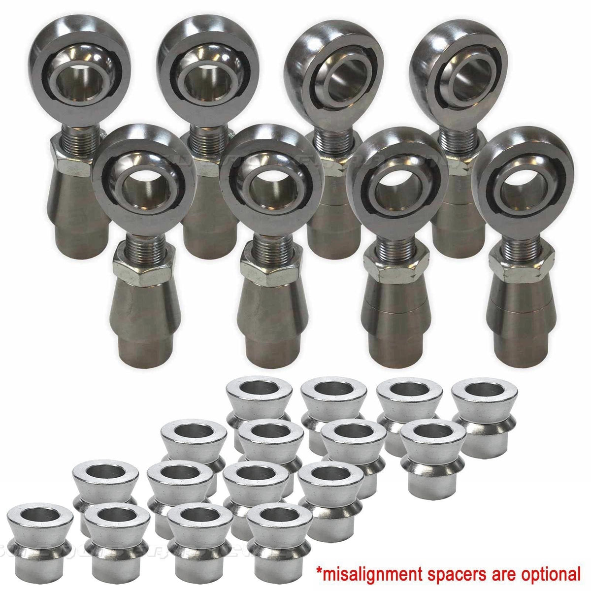 4 Link Rod End Kit - 7/8" Chromoly Heim - 1.75" OD Tubing