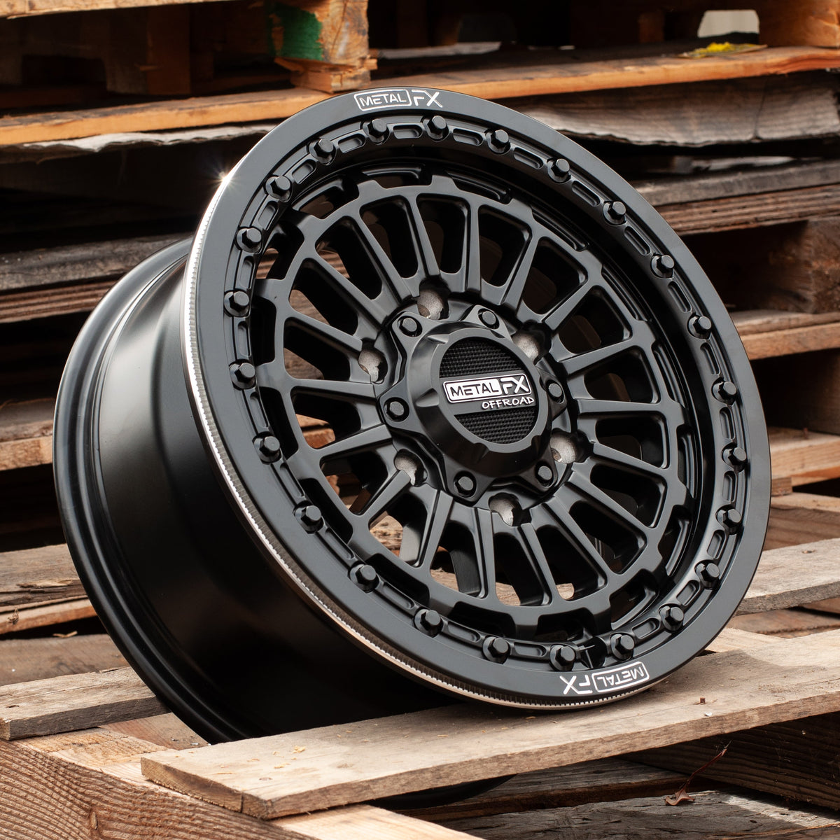 Delta 6R Beadlock Wheel - Satin Black | Can-Am Maverick R (2023)