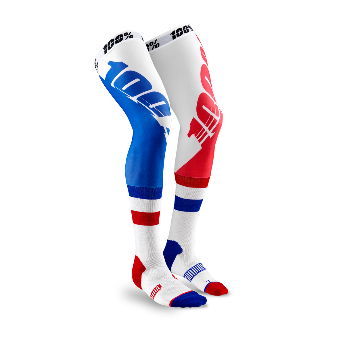 100% REV Knee Brace Moto Socks - Corpo, Small/Medium