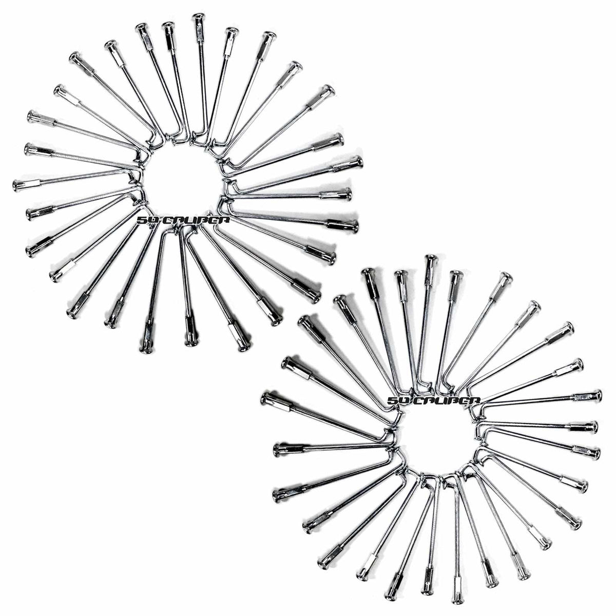 2 Pit Bike Rims 10 inch 28 Hole + Spokes