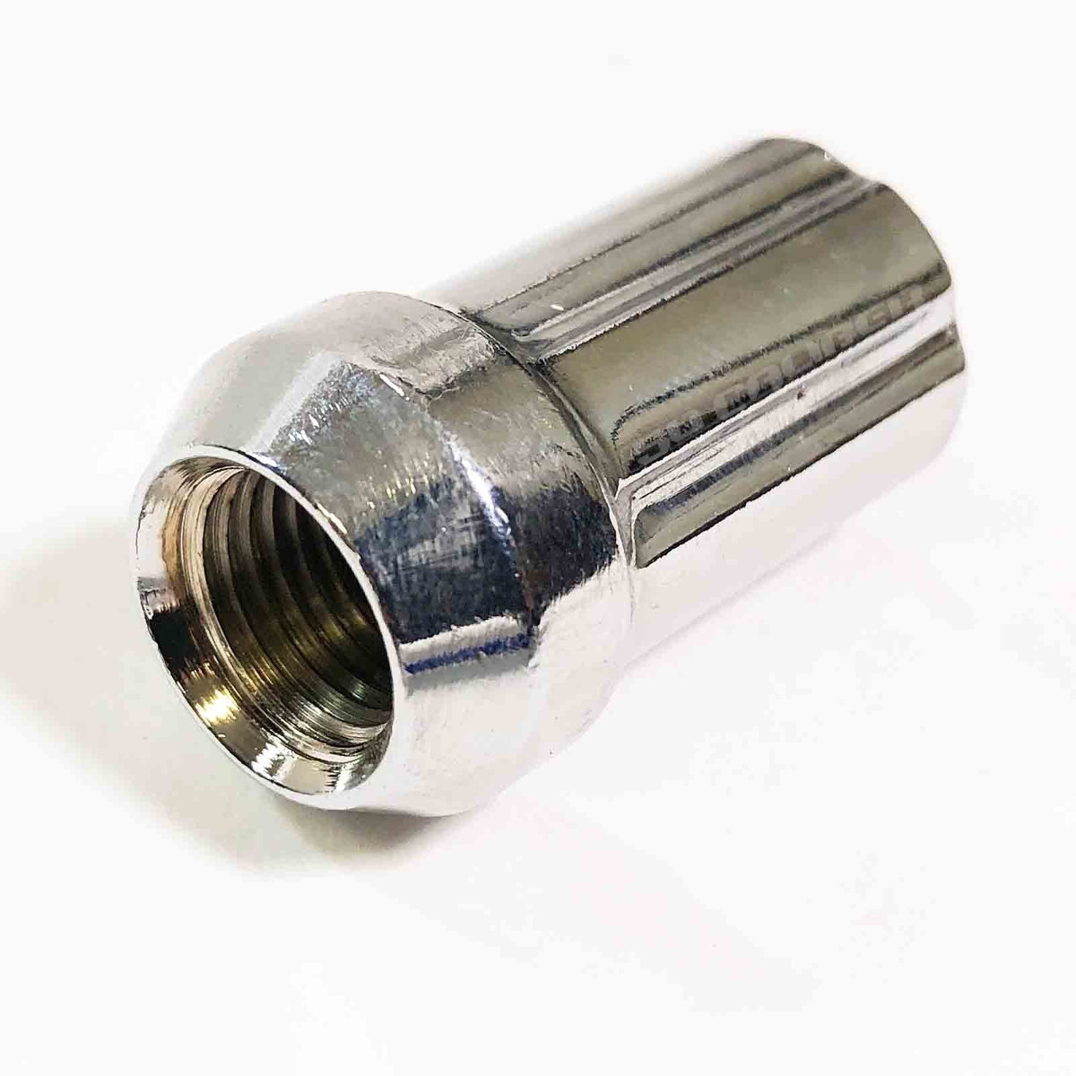 50 Caliber Racing Chrome Locking Lug Nuts - 16 Pack