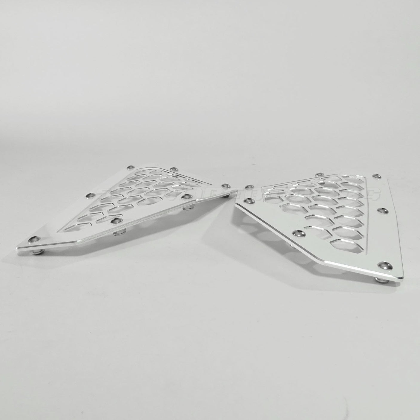 50 Caliber Racing Billet Rear Grille Bezels for Can-Am X3 (2 & 4 Seat Models)