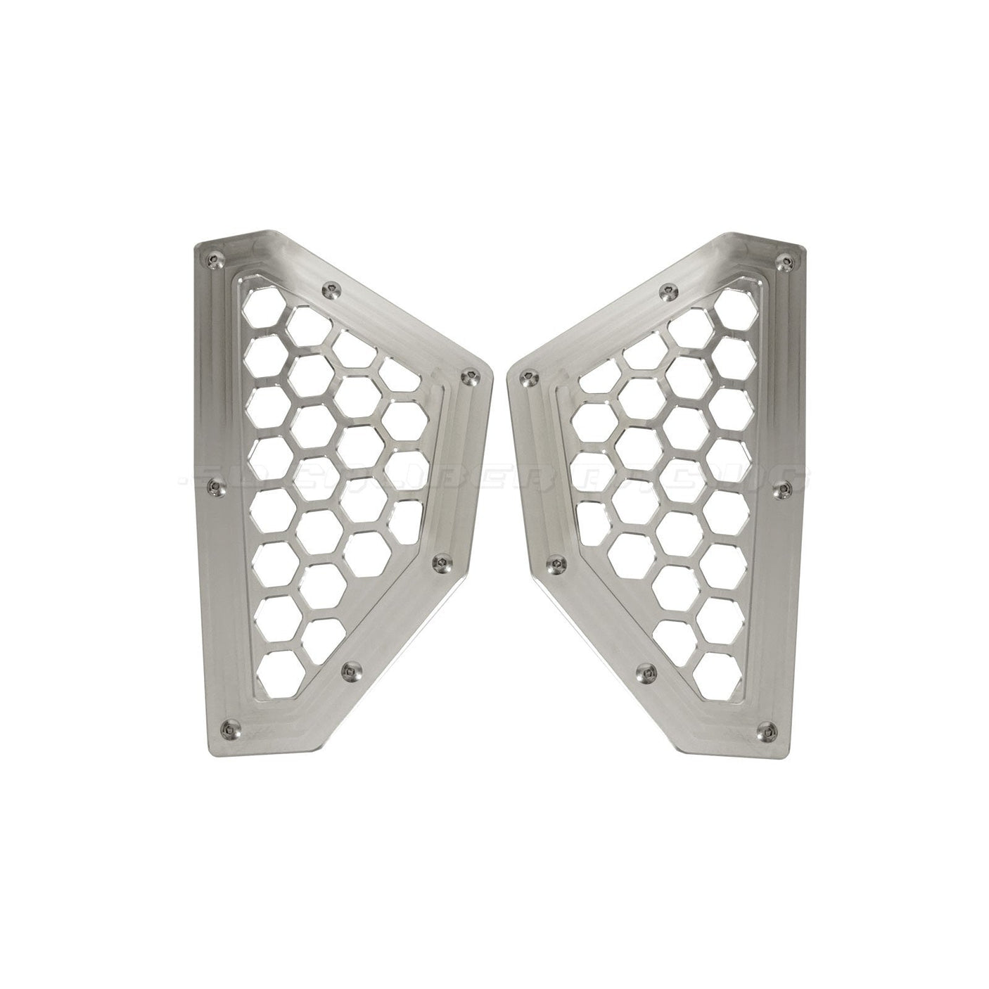 50 Caliber Racing Billet Rear Grille Bezels for Can-Am X3 (2 & 4 Seat Models)