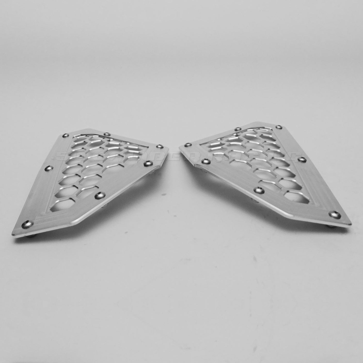 50 Caliber Racing Billet Rear Grille Bezels for Can-Am X3 (2 & 4 Seat Models)