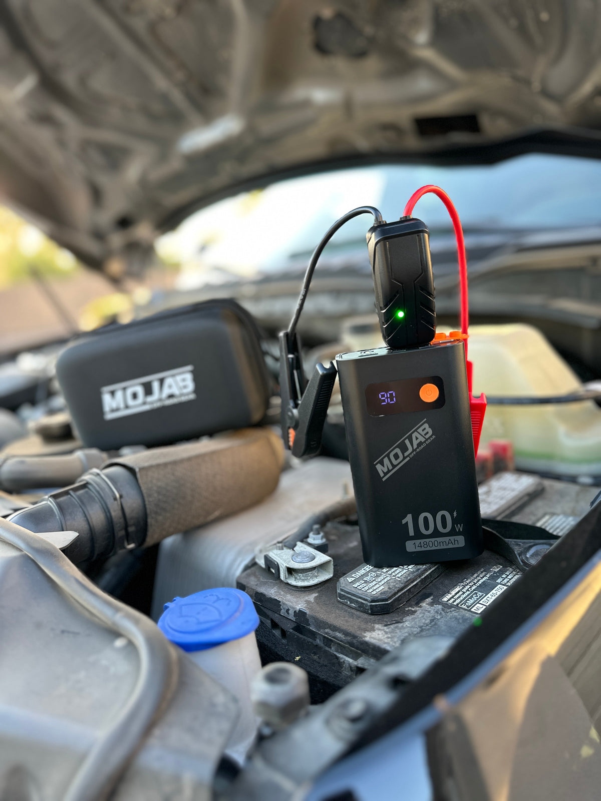 Photo of Battery Booster /Jump Starter by MOJAB OFFROAD - Premium Batteries & Battery Accessories for UTVs / Side by Sides
