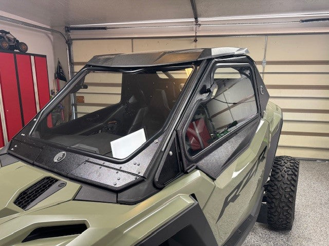 Photo of POLARIS RZR PRO S FRONT WINDSHIELD 2025+ by DWA - Premium Windshields for UTVs / Side by Sides