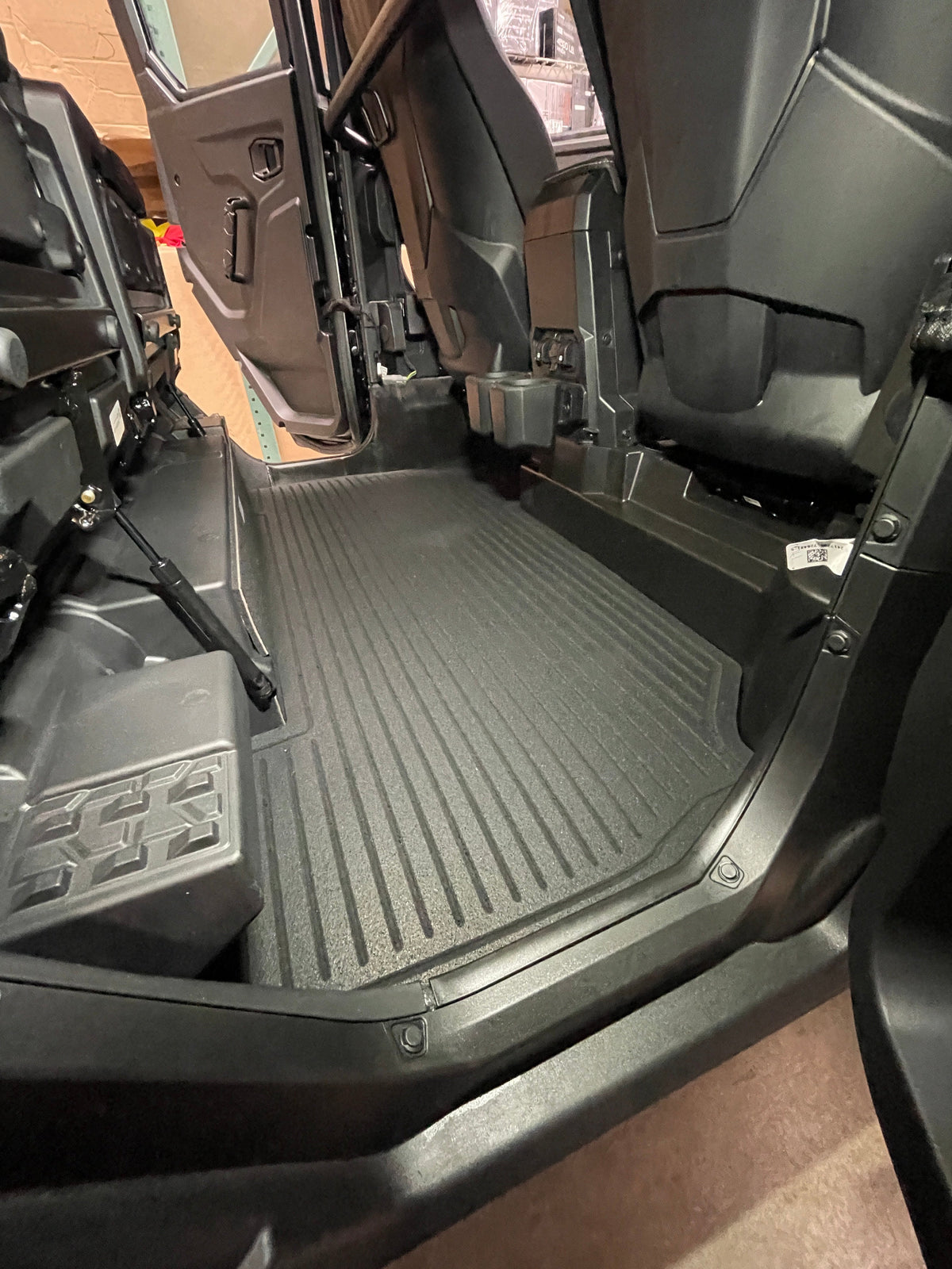 Photo of Polaris Xpedition Rubber Floor Mats - 3/8" Thick, Made in USA by Terick Solutions - Premium UTV Rubber floor mats for UTVs / Side by Sides