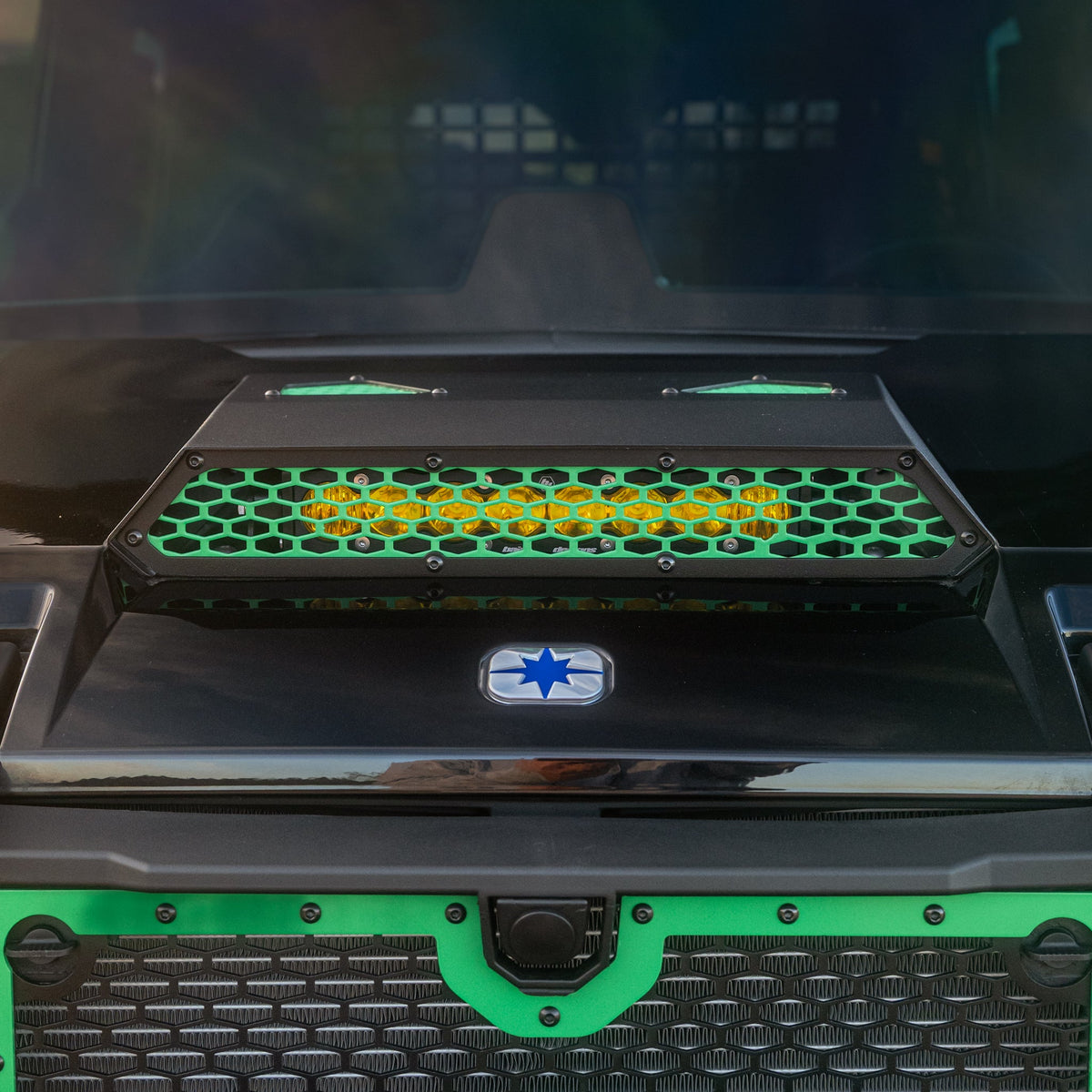 SDR Motorsports Hood with Light Bar Mounts for Polaris Xpedition