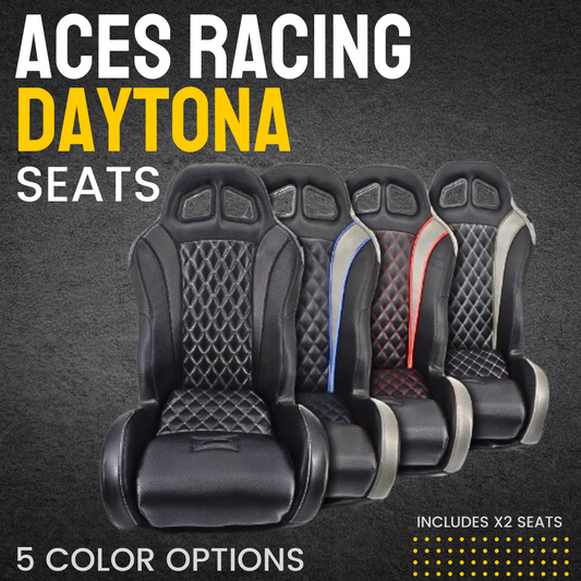 Photo of Aces Racing Daytona UTV Seats (Set of 2) by Aces Racing - Premium Seats & Seat Accessories for UTVs / Side by Sides