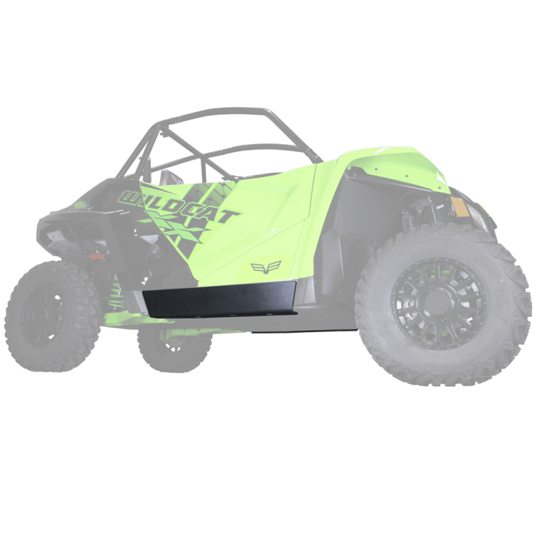 Photo of Arctic Cat Wildcat XX UHMW Rock Sliders by Factory UTV - Premium Rock Sliders for UTVs / Side by Sides