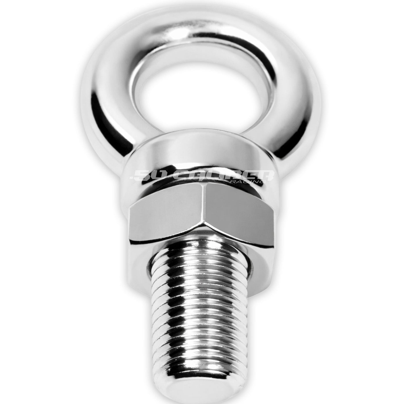 50 Caliber Racing Quick Release Harness Mount - Eyebolt Kit for 4, 5 & 6-Point Harnesses | Cage or Chassis Mount