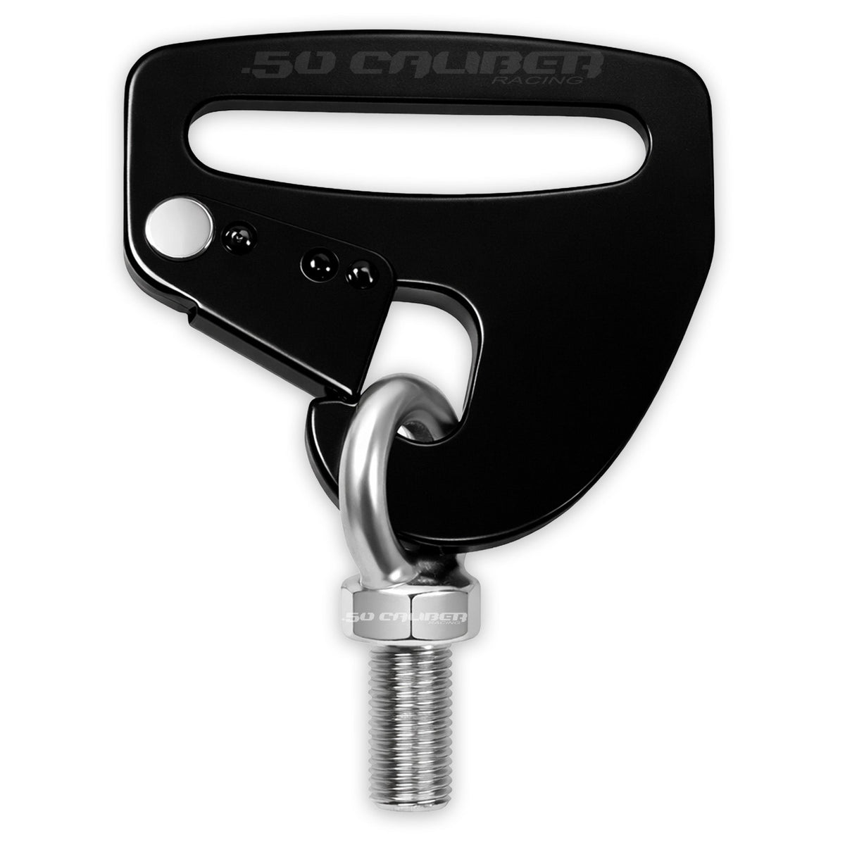 50 Caliber Racing Quick Release Harness Mount - Eyebolt Kit for 4, 5 & 6-Point Harnesses | Cage or Chassis Mount