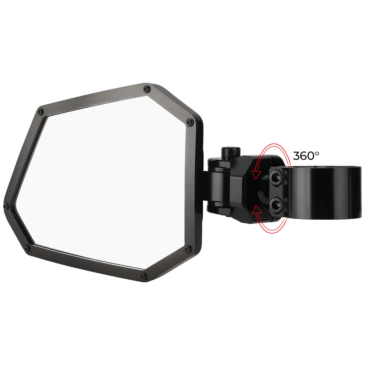 Cuero Pro UTV Side Mirror - Larger Viewing Area + Adjustable Design