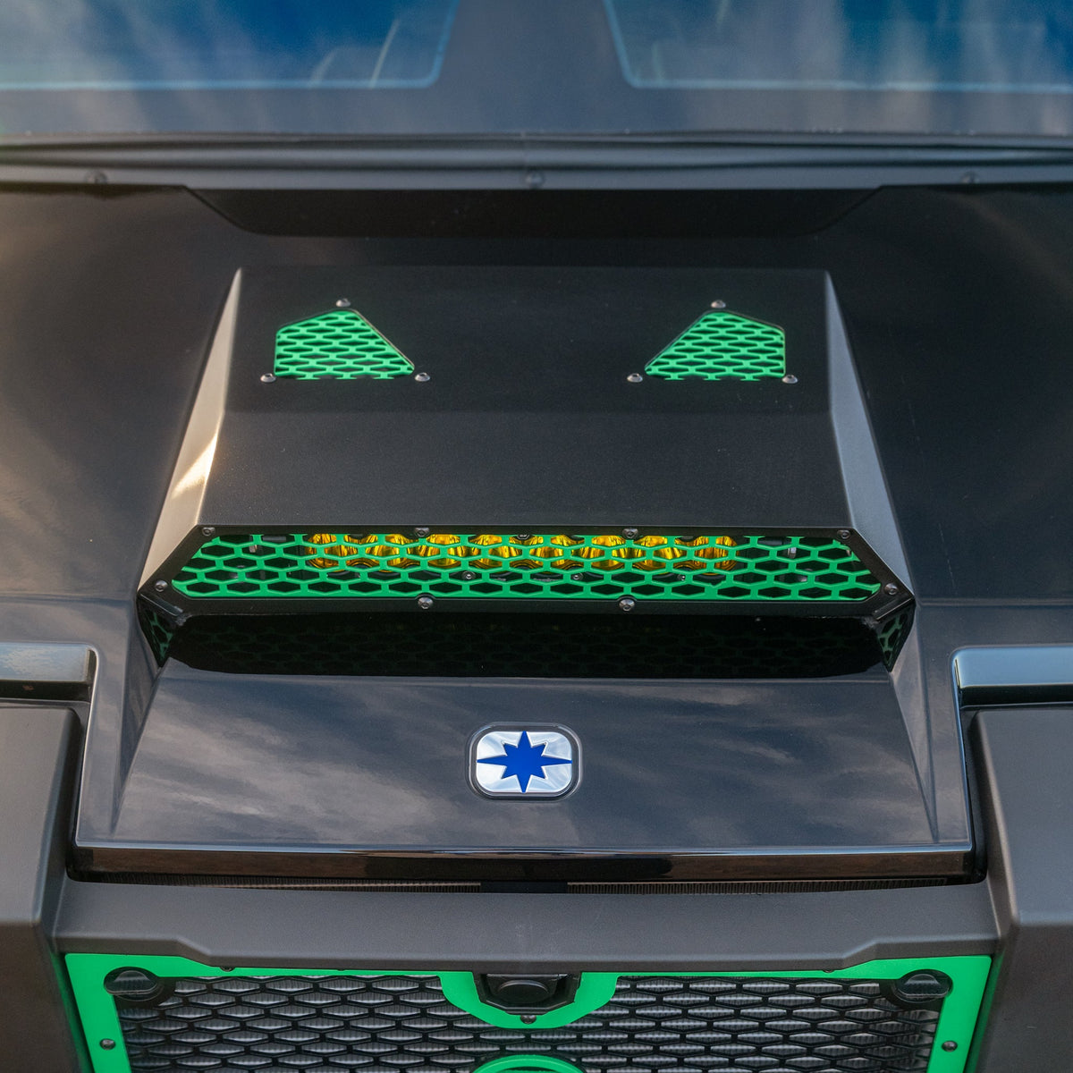 SDR Motorsports Hood with Light Bar Mounts for Polaris Xpedition