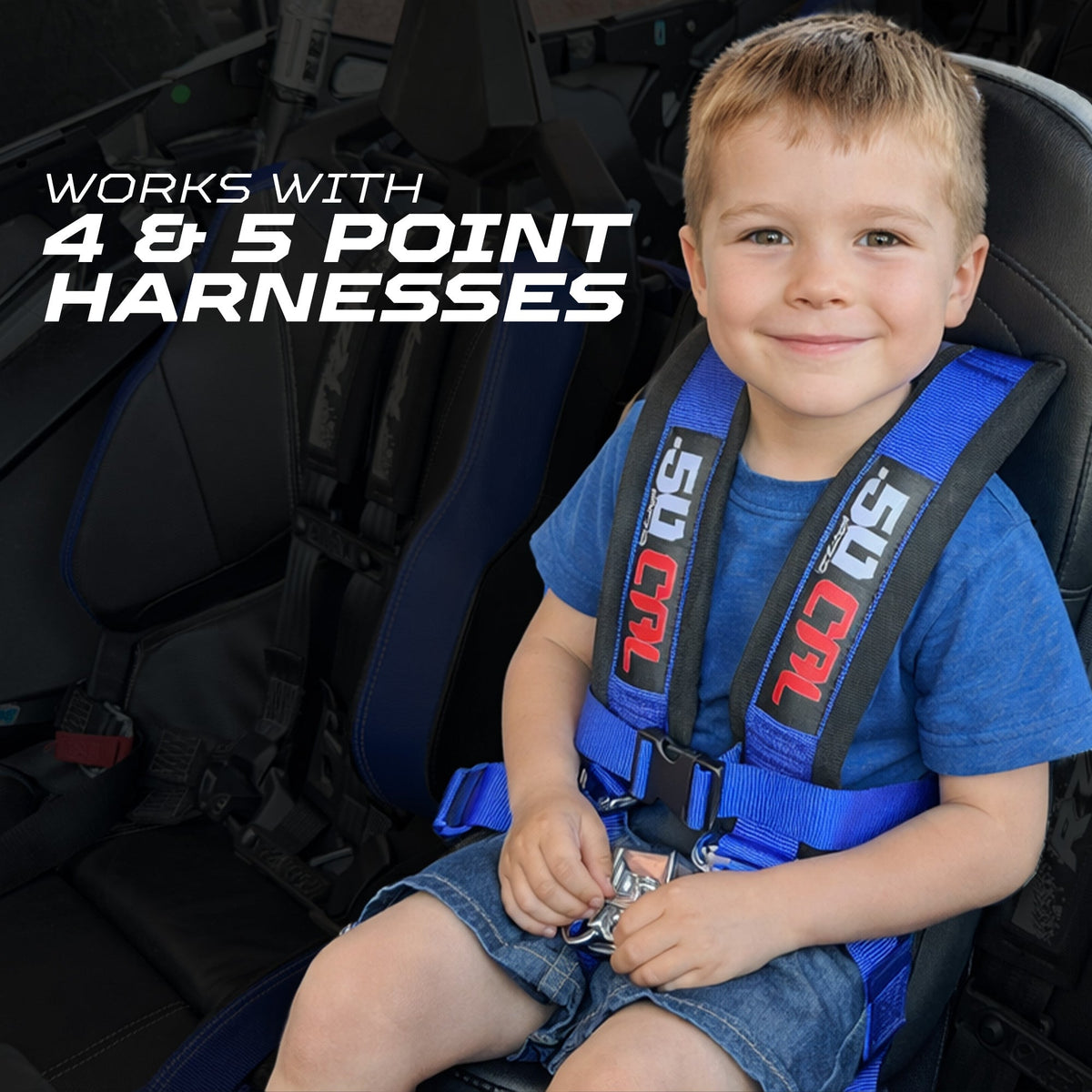 Can-Am Maverick X3 Bump Seat with Harness by 50 Caliber Racing