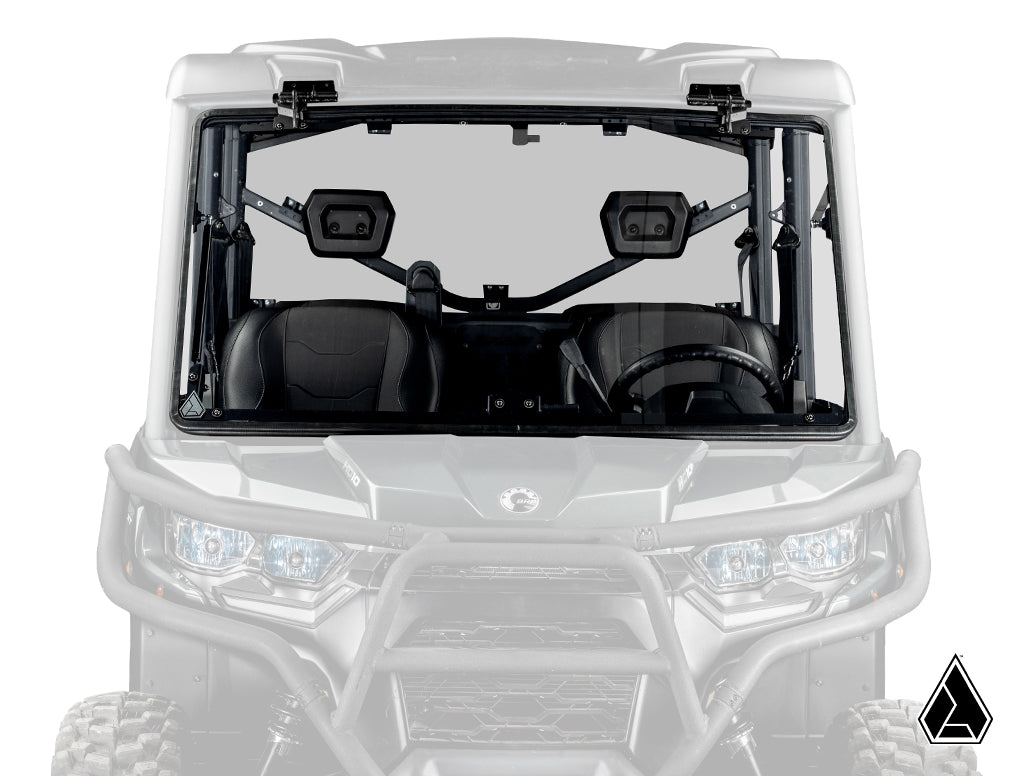 Can-Am Defender Flip Windshield by Assault Industries