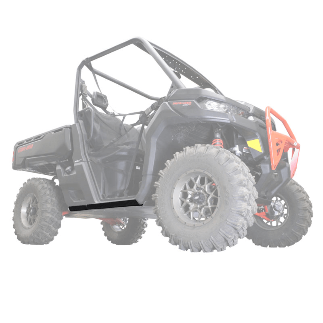 Photo of Can-Am Defender UHMW Rock Sliders by Factory UTV - Premium Rock Sliders for UTVs / Side by Sides