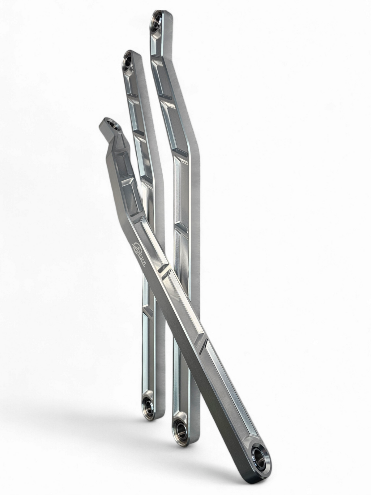 Elektric Offroad - 2017-Current Can-Am X3 Maverick 72" High Clearance Radius Rods - Clear Finish