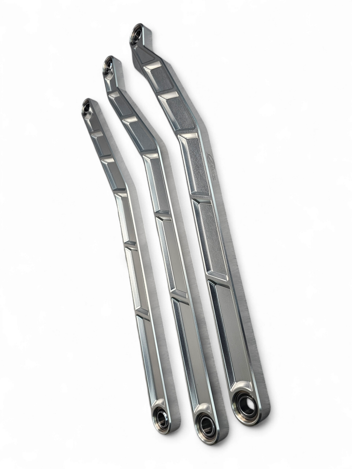 Elektric Offroad - 2017-Current Can-Am X3 Maverick 72" High Clearance Radius Rods - Clear Finish