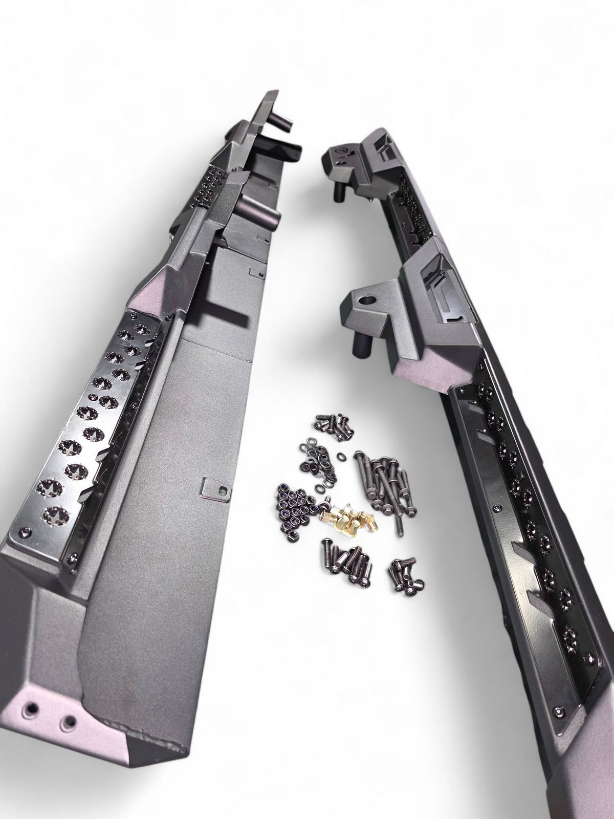 2016+ Can Am Defender HD10 Rocker Steps (4 Seat) - Elektric Offroad