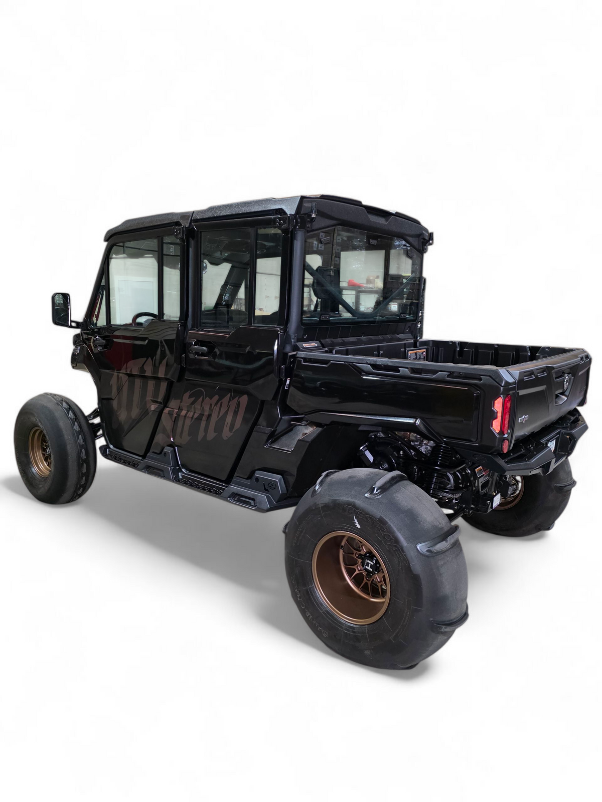 2016+ Can Am Defender HD10 Rocker Steps (4 Seat) - Elektric Offroad