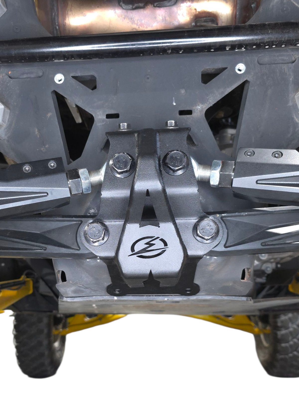 2024-26 Can-Am Maverick R Sheet Metal Radius Rod Plate (2-Seat)