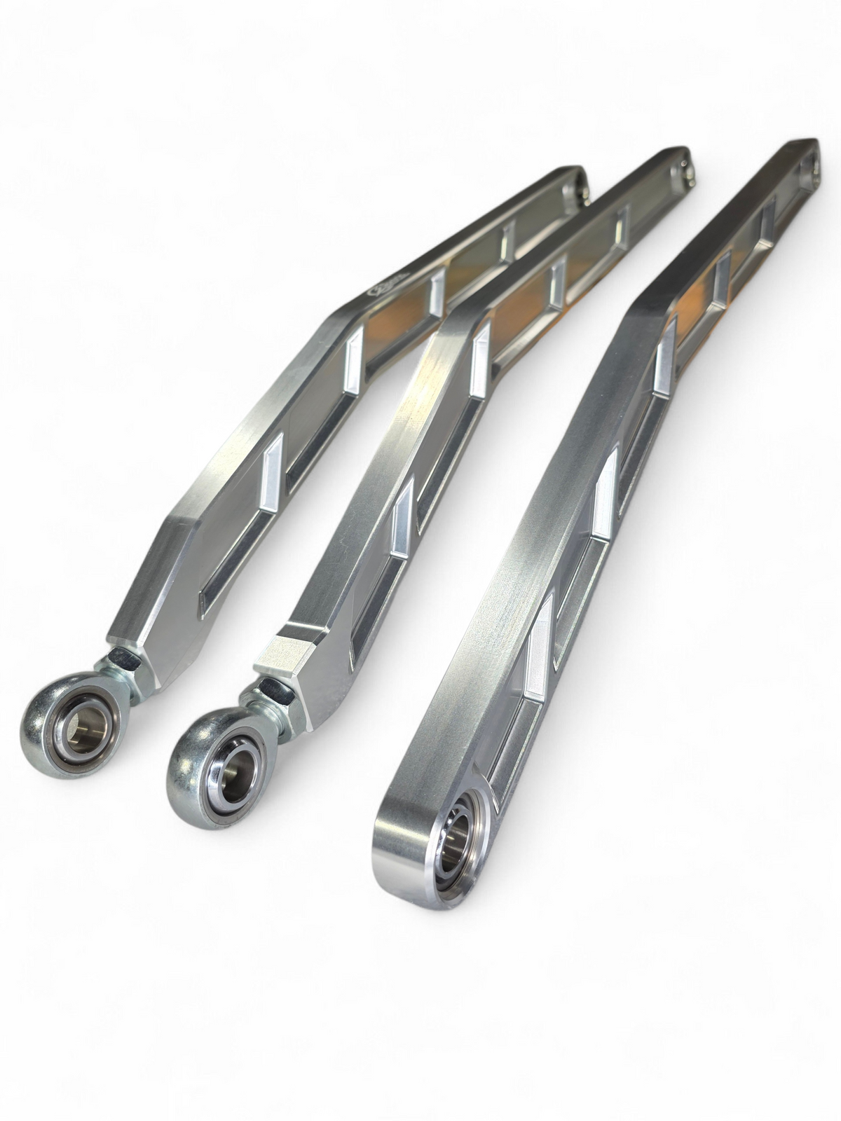 2017+ Can-Am X3 Maverick Volt Billet Radius Rods - Anodized Clear