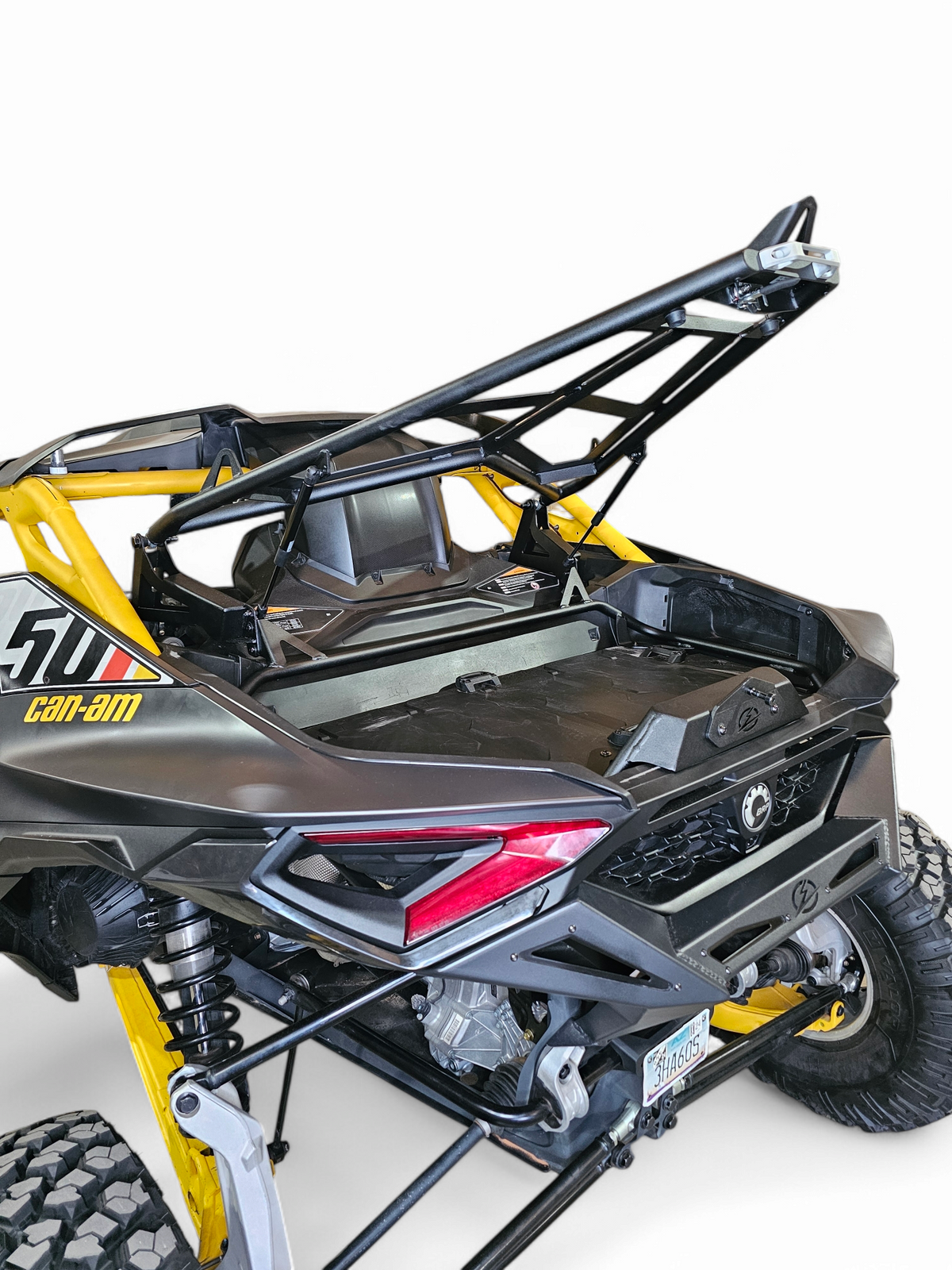 Can-am Maverick R Baja Style Spare Tire Rack by Elektric Offroad