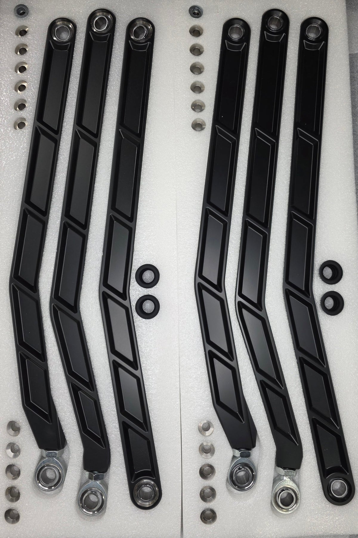 2017+ Can-Am Maverick X3 Volt Billet Radius Rods - Anodized Black