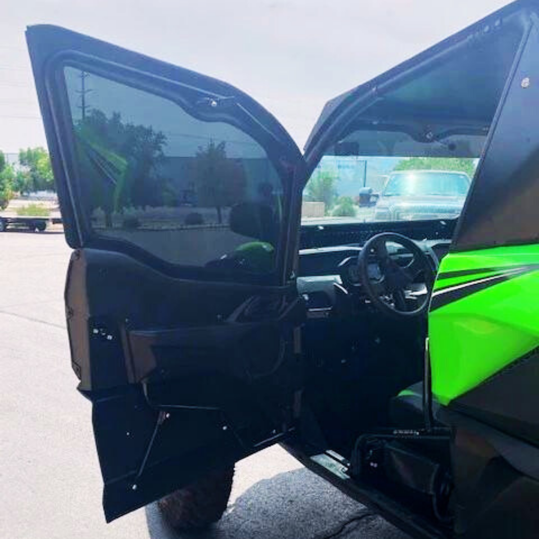 Photo of Kawasaki KRX 2-Seat Cab Enclosure "The Vault" (2020+) by Dirt Warrior Accessories - Premium Cab Enclosures for UTVs / Side by Sides