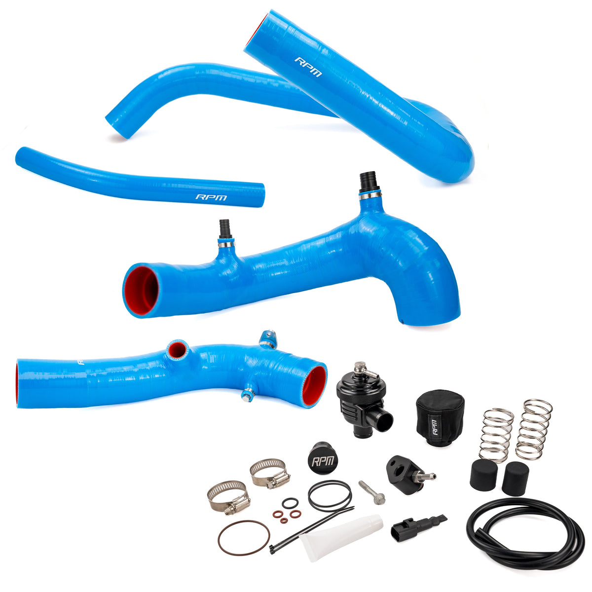 CFMOTO ZForce Z10 blue tube kit with mechanical BOV