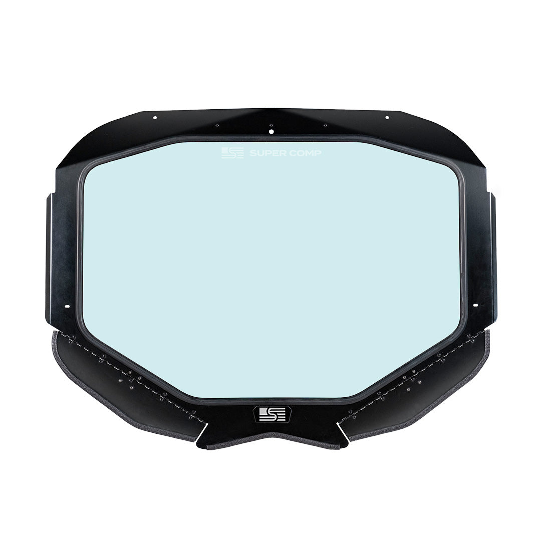 Photo of Can-Am Maverick X3 Glass Front Windshield - DOT Approved, Adjustable Vents (2018-2025) by Super Comp - Premium Windshields for UTVs / Side by Sides