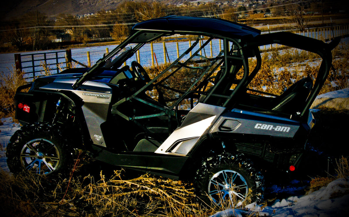 Photo of Commander Rear Soft Top (2011-2020) by UTV Mountain Accessories - Premium Roofs for UTVs / Side by Sides