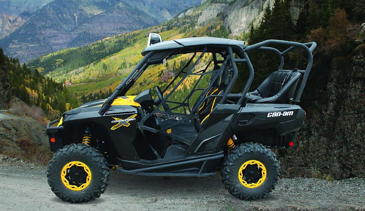 Photo of Commander/ Commander Max Backseat and Roll Cage Kit (2014-2020) by UTV Mountain Accessories - Premium Roll Cages for UTVs / Side by Sides