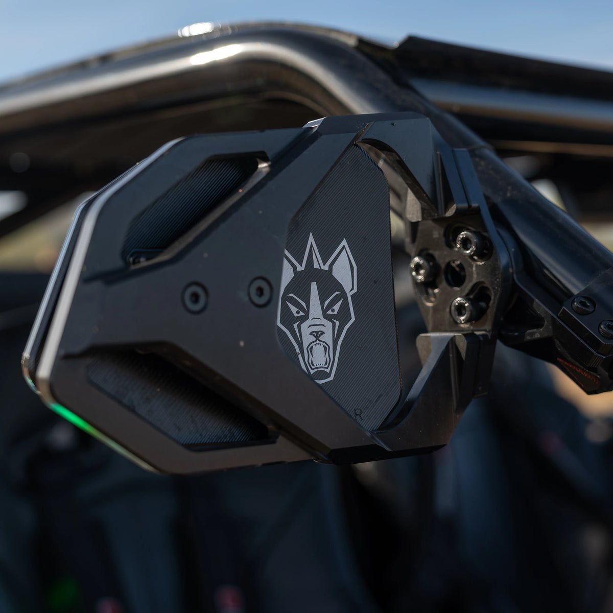 Cuero Race UTV Side Mirror Set - Adjustable & Race-Proven