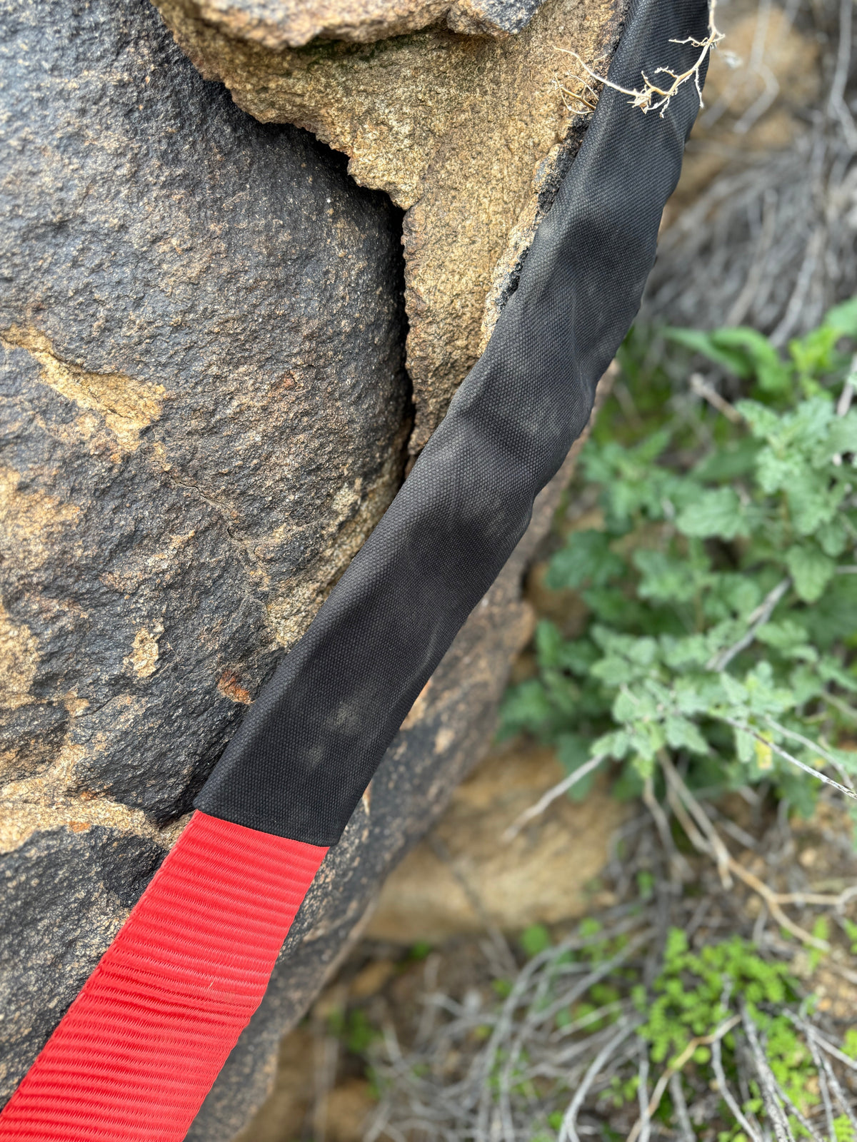 Photo of Rope and Strap sleeve guard by MOJAB OFFROAD - Premium Recovery Gear for UTVs / Side by Sides