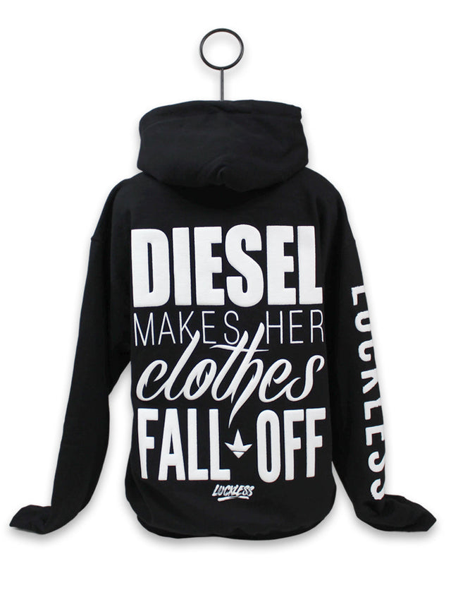 Photo of Diesel Makes Her Clothes Fall Off Hoodie by Luckless Outfitters - Premium Hoodie for UTVs / Side by Sides