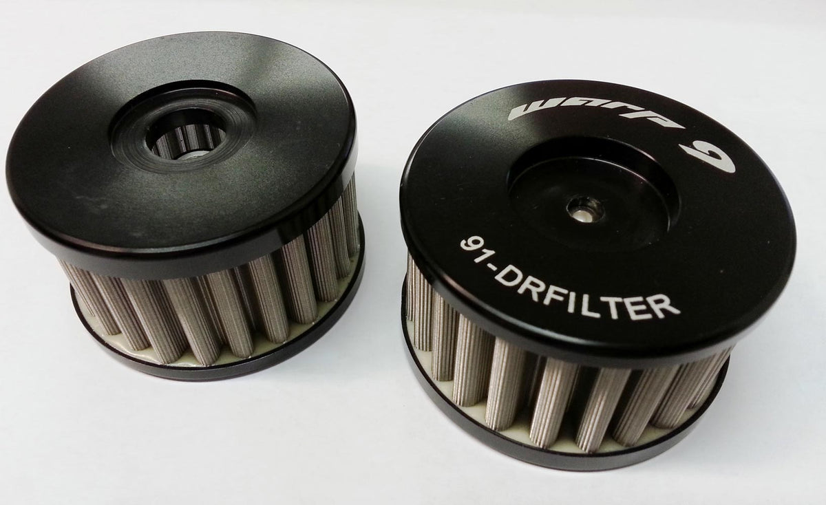 DR650 Reusable Stainless Steel Oil Filter by Warp 9 Racing