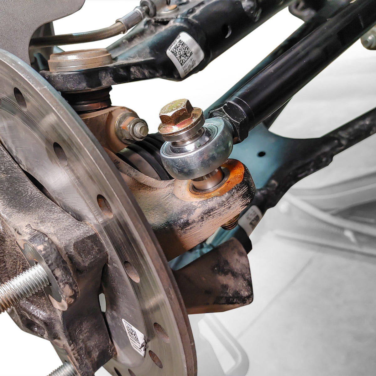 HD Billet Aluminum Tie Rod Kit for Polaris RZR Turbo S/S4, (M16 Rack)