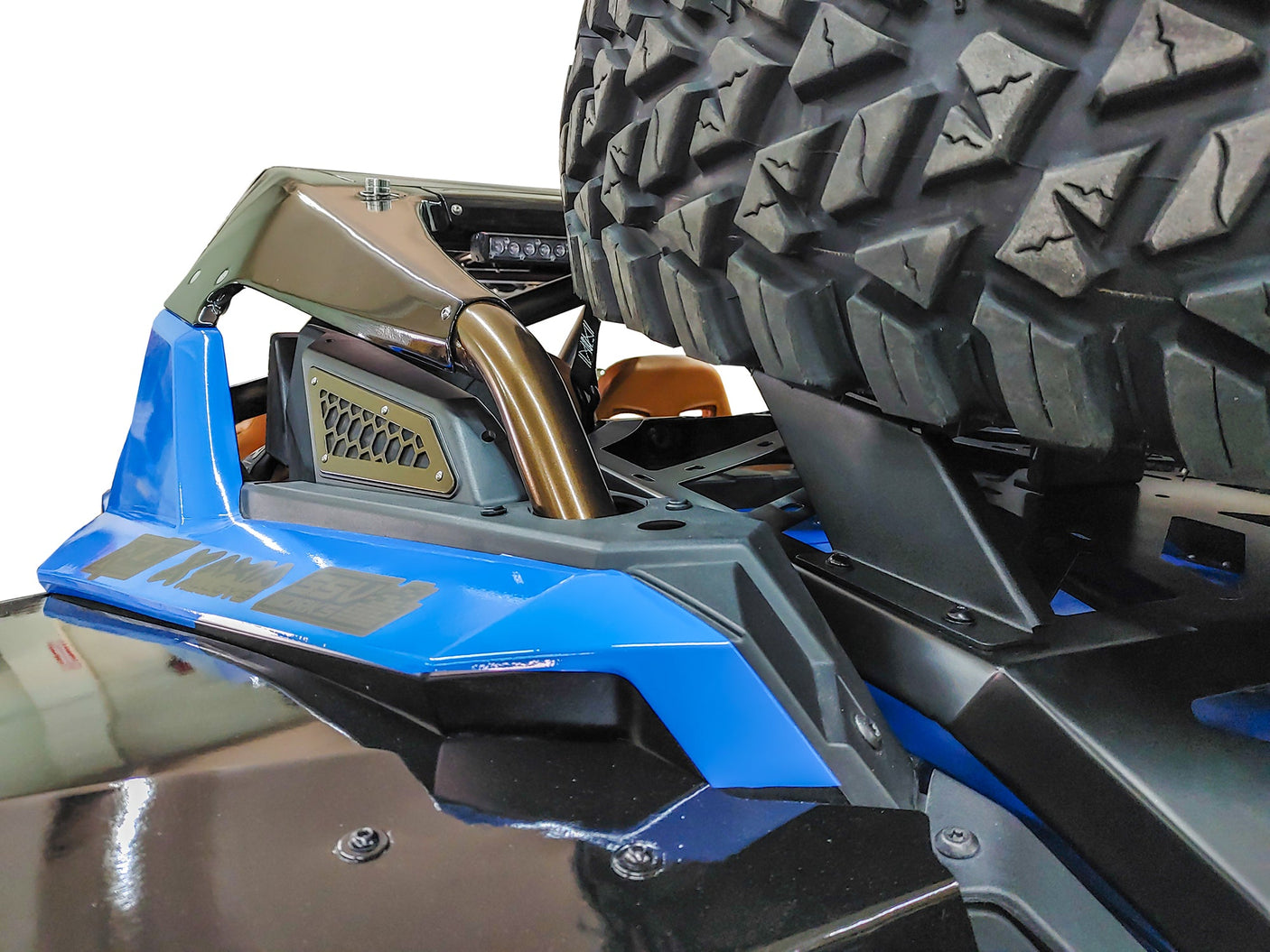Oversize Tire Carrier Mount Accessory for RZR Pro R / Turbo R / Pro XP 2022+