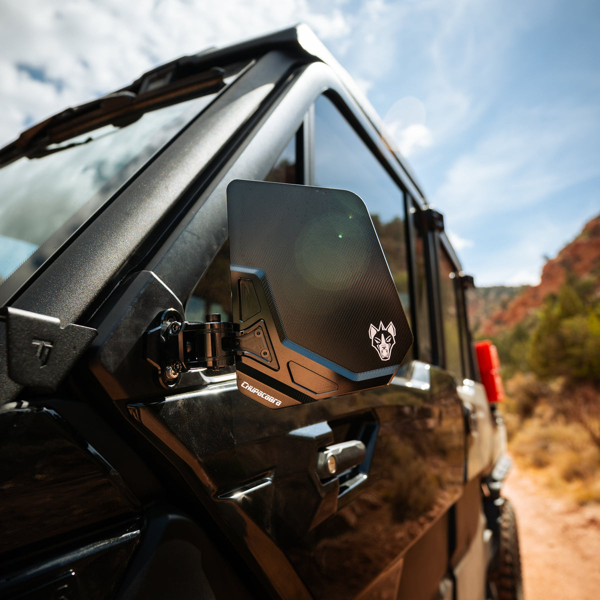 Cuero UTE Side Mirror - Wide Field of View + Adjustable Lighting (2024)