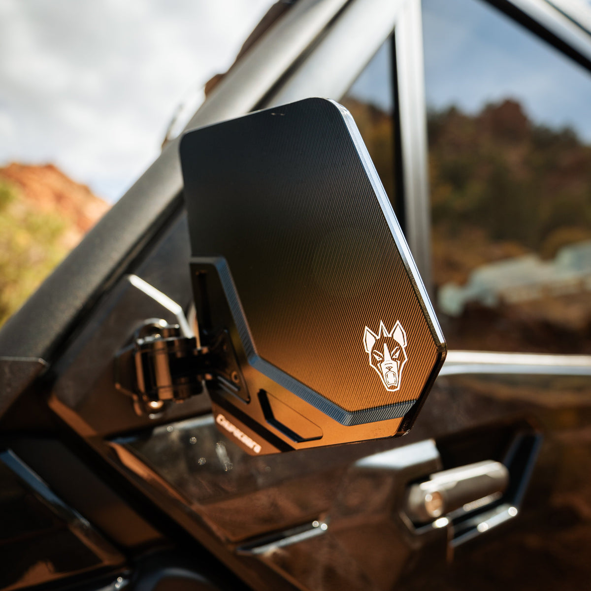 Cuero UTE Side Mirror - Wide Field of View + Adjustable Lighting (2024)