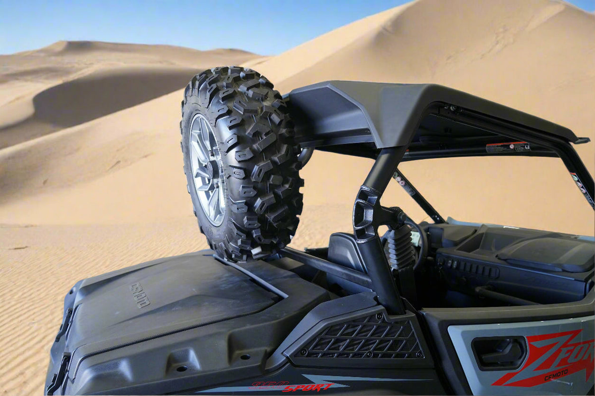 Photo of CF Moto ZFORCE Spare Tire Mount by Factory UTV - Premium Spare Tire Mounts for UTVs / Side by Sides