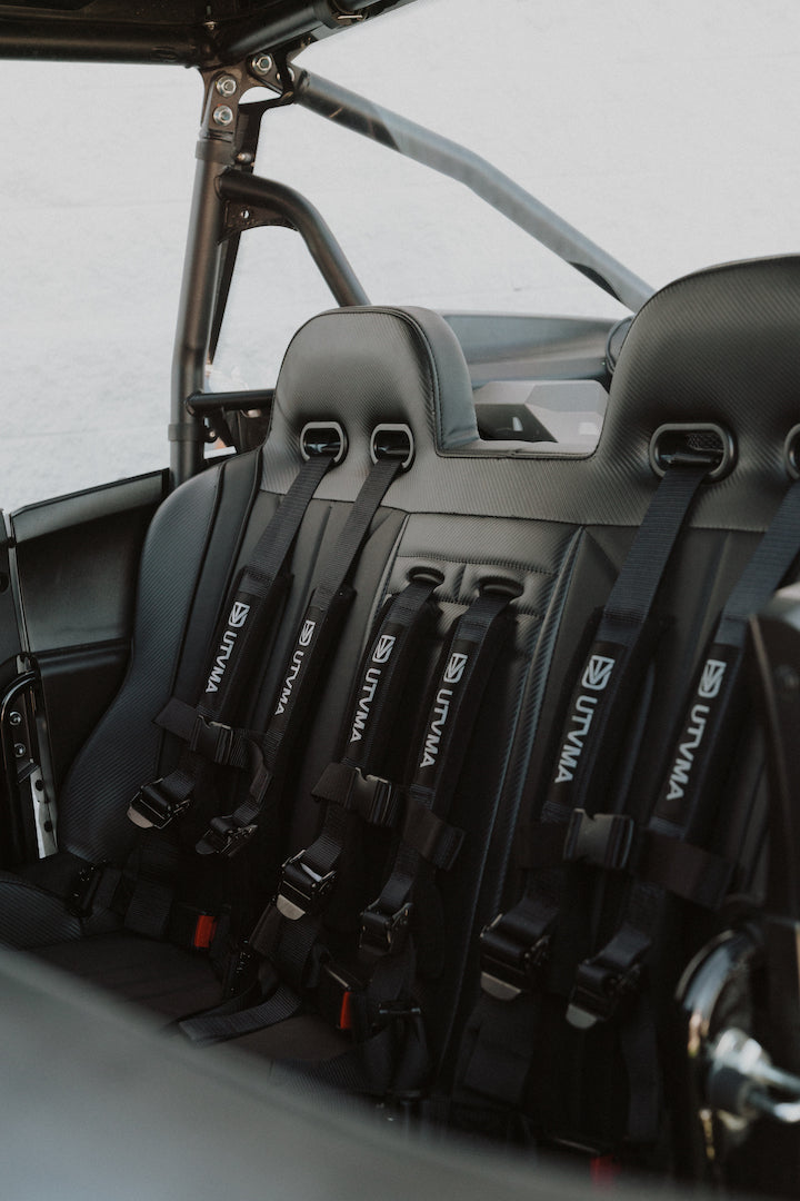 Kawasaki KRX 4 Rear Bench Seat with Harnesses (2023+)