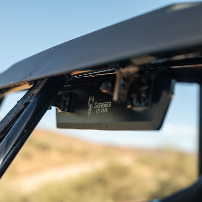 Super DELUXE 16” Offroad UTV Center Rearview Mirror - Huge Field of Vision + Durable Aluminum (2024)