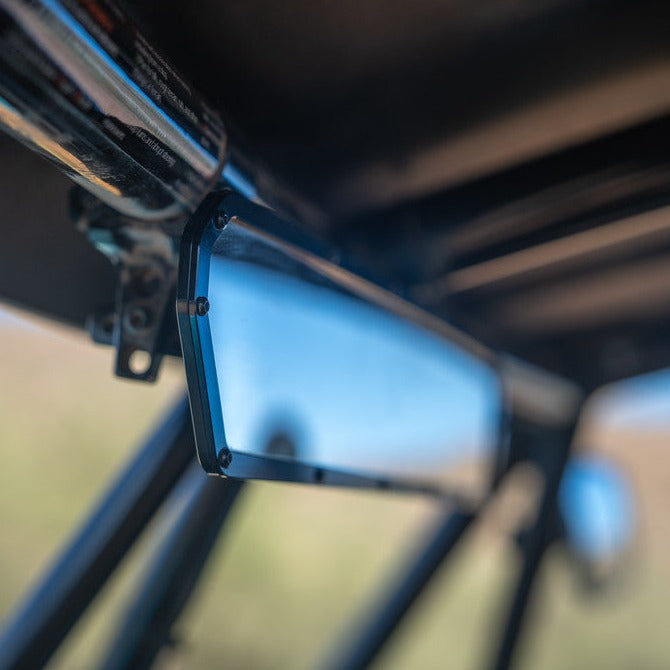 Super DELUXE 16” Offroad UTV Center Rearview Mirror - Huge Field of Vision + Durable Aluminum (2024)