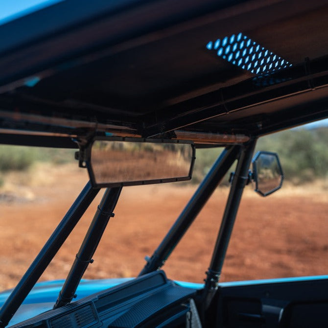 Super DELUXE 16” Offroad UTV Center Rearview Mirror - Huge Field of Vision + Durable Aluminum (2024)