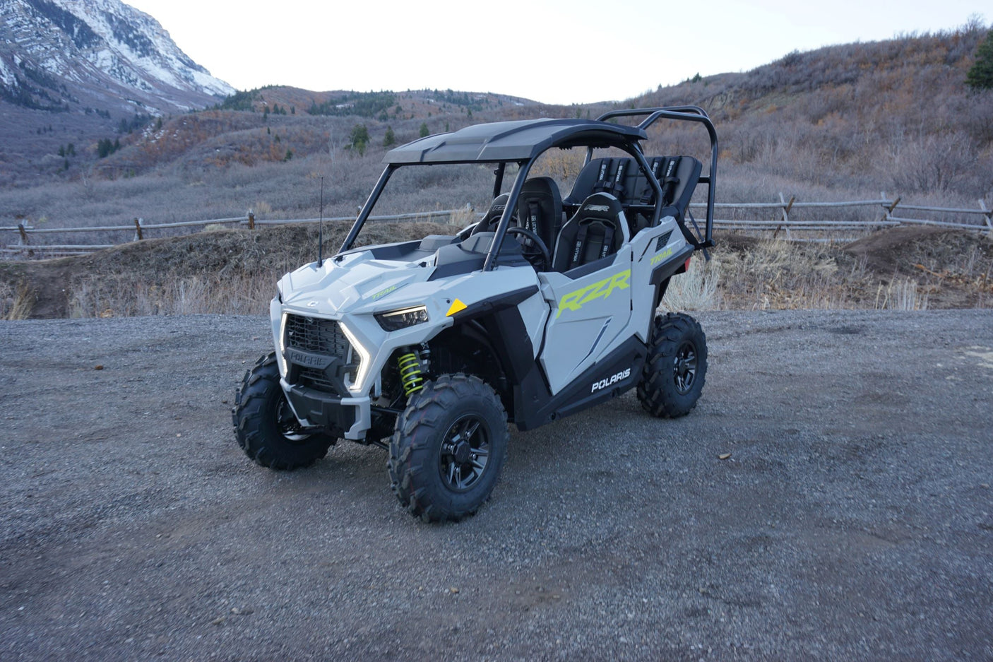Photo of RZR 900/1000 Trail Back Seat and Roll Cage (2021-2025) by UTV Mountain Accessories - Premium Roll Cages for UTVs / Side by Sides